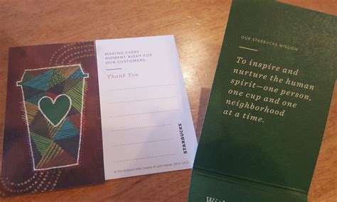 starbucks green apron card